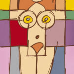 WomanInTheWindow by TOMIK, 91 x 175 cm